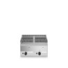 Lavasteingrillrost 2 Kochzonen Einbau 600 mm | modular