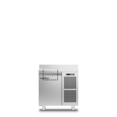 Saladette GN 1 Tür mit Aufkantung – 120L Kühlung | coldline