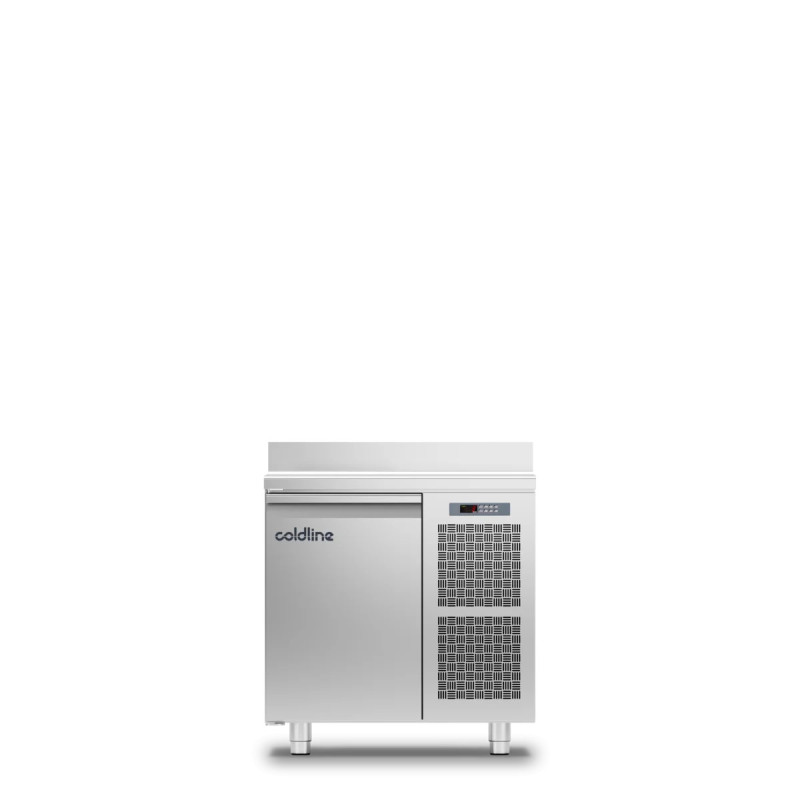 Freezer Counter GN 1 Door with Backsplash | coldline