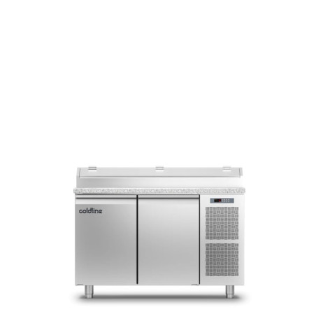 Table prep-station 2 portes avec plan granit 130x70 | coldline