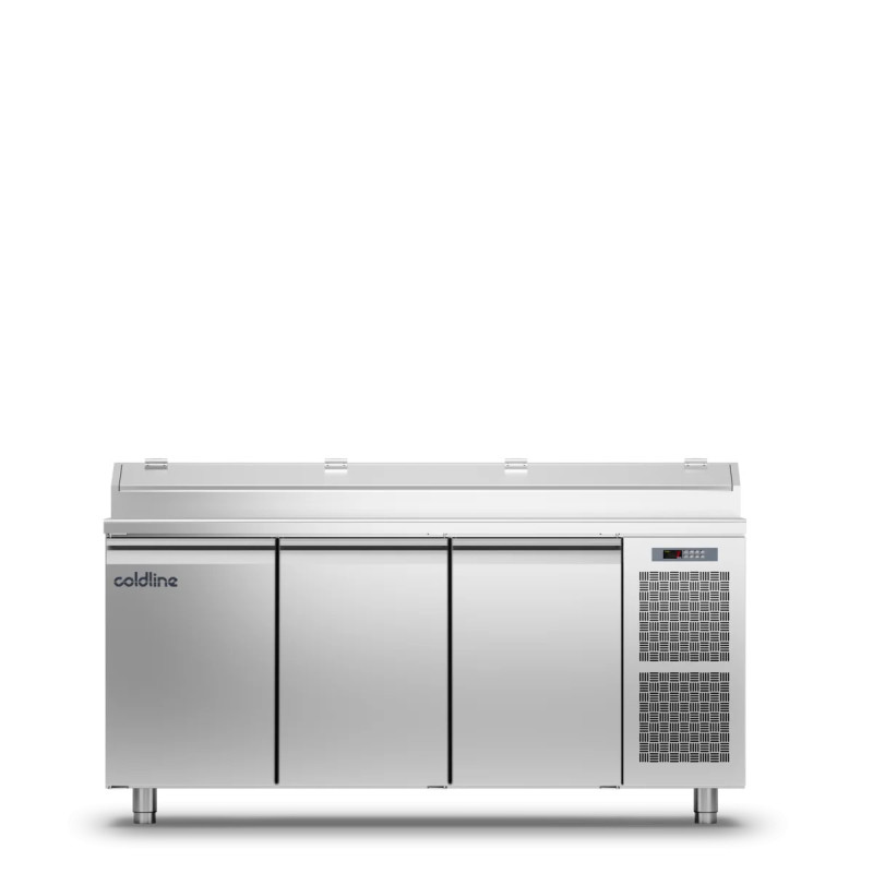 Prep-station Table GN1/1 3 Doors with Worktop | coldline