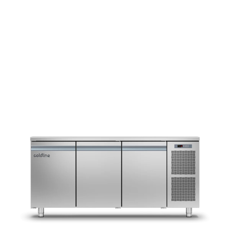 Table réfrigérée 3 portes GN 440L – efficacité A | coldline