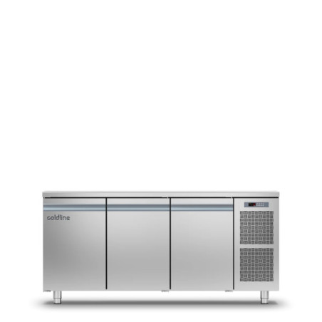 Table réfrigérée 3 portes GN 440L – efficacité A | coldline