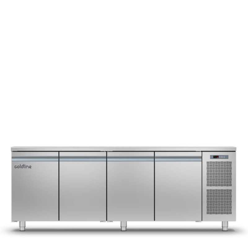 Kühltisch Smart GN 4 Türen – 599 L Volumen | coldline