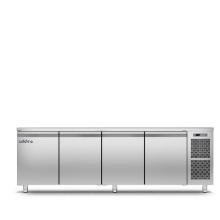 Freezer Pastry Table 4 Doors – Efficient Cooling | coldline