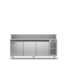 Pizza Table EN 3 Doors with Granite Top | coldline