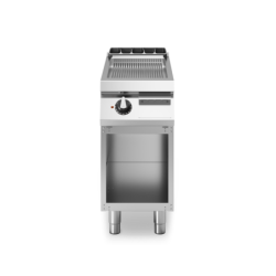 Grill Chrome Ribbed Plate 400x730x870 mm Modular | Restohotelstore