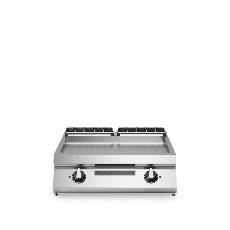 Grill Smooth chrome plate ROC top 800x730 mm modular | Restohotelstore