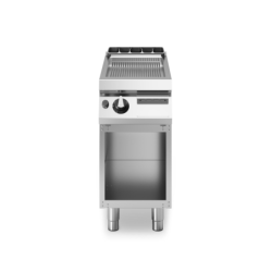 Grill Ribbed Plate 400x730mm on Cabinet ROC 700 modular | Restohotelstore