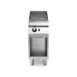 Lava stone grill 370x520 mm on cabinet ROC 700 modular | Restohotelstore