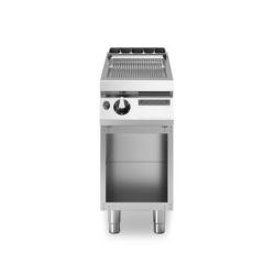 Grill ribbed chrome plate 400x900 mm ROC 900 Modular | Restohotelstore