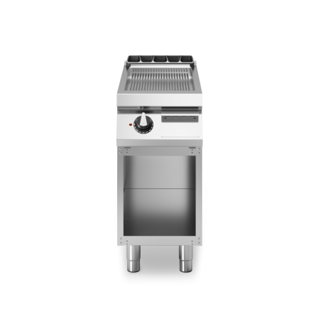 Grill ribbed chrome plate 400x900 mm MODULAR | Restohotelstore