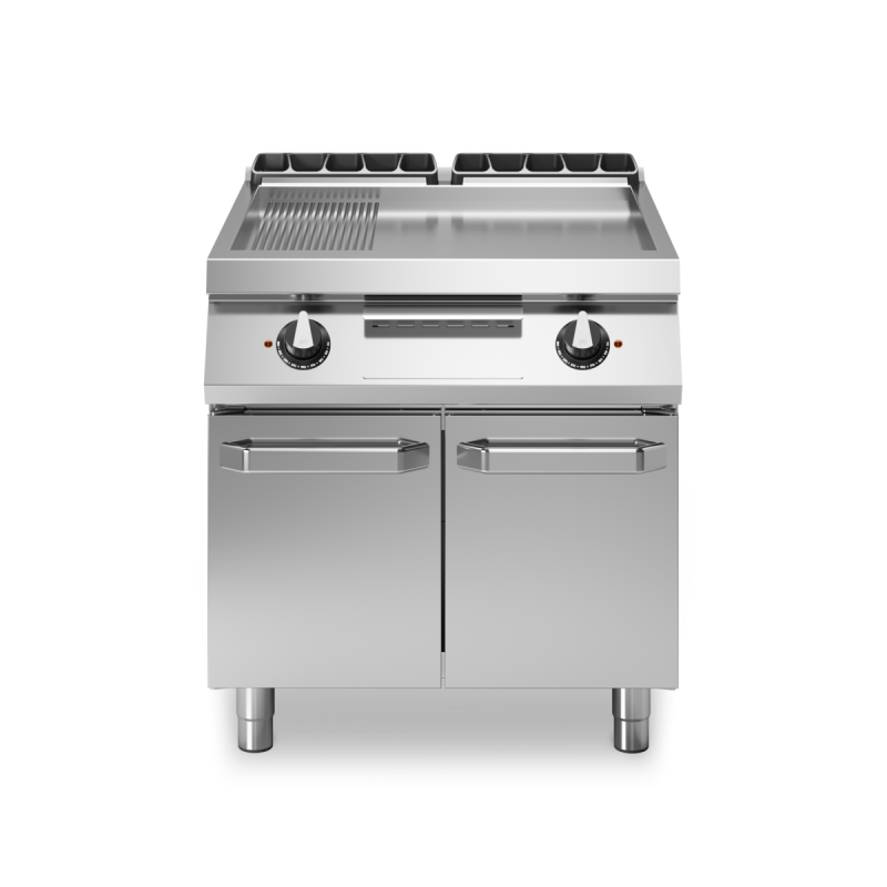 Grill Plate 2/3 Smooth 1/3 Ribbed ROC 900 Modular | Restohotelstore