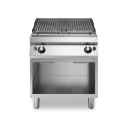 Lava stone grill 2 zones 800x900 mm MODULAR | Restohotelstore