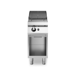 Lava stone grill 370x690mm on cabinet ROC MODULAR | Restohotelstore