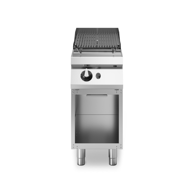 Lava stone grill 370x690mm on cabinet ROC MODULAR | Restohotelstore