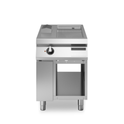 Grill ribbed chrome plate 600x1100 mm Modular | Restohotelstore