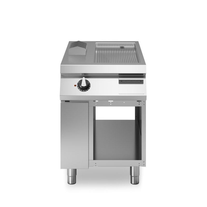 Grill ribbed chrome plate 600x1100 mm Modular | Restohotelstore