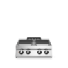 Electric range 4 square plates 800x730 mm | modular