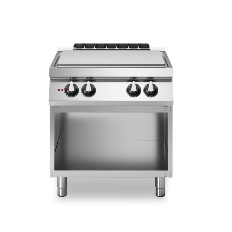 Elektro-Kochfeld mit Gussplatte 800x730x870 mm modular | Restohotelstore