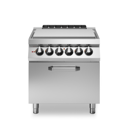 Elektro-Kochfeld mit Gussplatte 800x730x870 mm modular | Restohotelstore