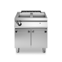 Gas Bain-Marie ROC 700 On Cabinet with Doors - 39L Capacity